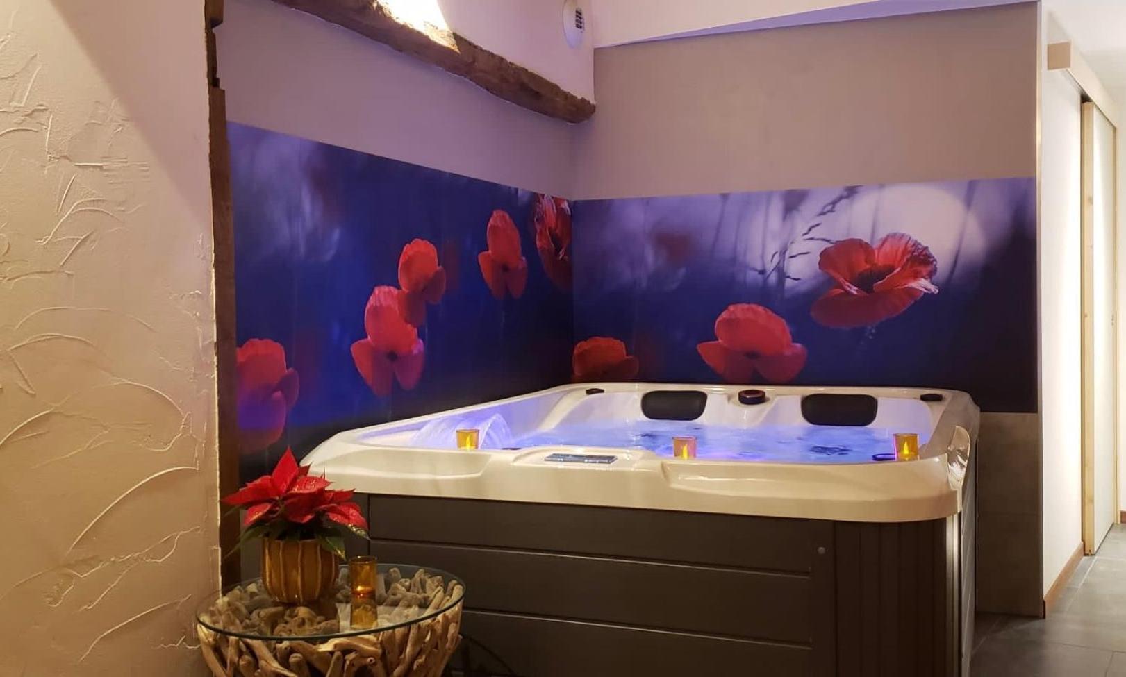 Maison D'Hote Avec Sauna Et Jacuzzi A La Campagne Les Portes du Coglais ภายนอก รูปภาพ